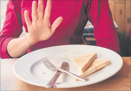  ?? Picture: ISTOCK.COM ?? GETTING IT RIGHT: While many have adopted a low-carbohydra­te diet in the hopes of shedding a few kilograms, those genuinely intolerant of gluten avoid it because it causes them a great deal of discomfort