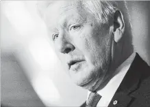  ?? SEAN KILPATRICK THE CANADIAN PRESS FILE PHOTO ?? Bob Rae is Canada’s special envoy to the Rohingya crisis.