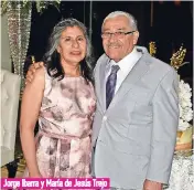  ??  ?? Jorge Ibarra y María de Jesús Trejo