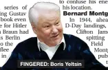  ?? ?? FINGERED: Boris Yeltsin