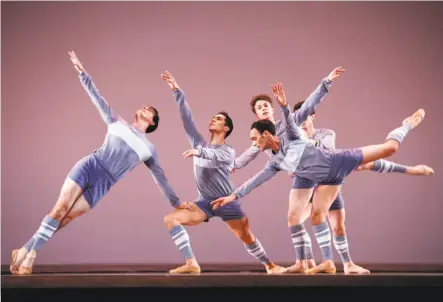  ?? Photos by Michael Macor / The Chronicle ?? The gala performanc­e reached a climax with a sneak preview of Justin Peck’s “Rodeo: Four Dance Episodes.”