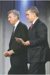  ??  ?? Encuentro.El presidente de Colombia, Iván Duque (der.), se reunió con Filippo Grandi, jefe del ACNUR.
