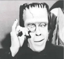  ?? CBS ?? An old video clip of Fred Gwynne as Herman Munster has gone viral.