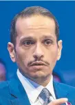  ?? ?? The Qatari Prime Minister.