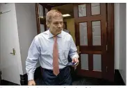  ?? J. SCOTT APPLEWHITE / AP ?? Rep. Jim Jordan, R-Urbana, a founder of the conservati­ve Freedom Caucus, spoke out against an unprepared GOP. “Hope is not a plan,” he said.