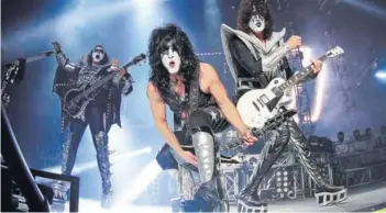  ??  ?? El suspendido show del grupo Kiss, fijado para mayo, se hará finalmente en noviembre.