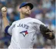  ?? FRED THORNHILL/THE CANADIAN PRESS ?? Pending free agent Marco Estrada has made it clear his preference is to remain with the Blue Jays.