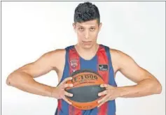  ??  ?? El alero italiano Simone Fontecchio, nuevo jugador del Baskonia.