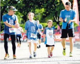  ?? RAFAEL MURILLO ?? Thomas Núñez, de 6 años y medio, ya le pone al deporte.