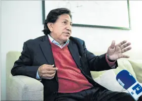  ?? EDUARDO MUÑOZ / EFE ?? Caso. Alejandro Toledo es investigad­o por supuestos actos de corrupción.