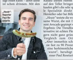  ?? ?? „Heute“reporter Paul Resetarits