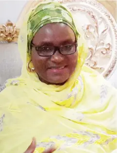  ??  ?? Hajiya Hadiza Mohammed Abubakar