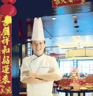  ?? ?? Jasmine’s Chinese executive chef Brandon Ng