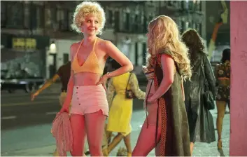  ?? HBO ?? The Deuce, starring Maggie Gyllenhaal, left, and Jamie Neumann, uses intimacy co-ordinators as it explores New York’s sex trade in the 1970s.