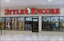  ?? LAUREN HALLIGAN — MEDIANEWS GROUP ?? Style Encore is located in the Clifton Park Center Mall.