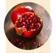  ??  ?? Symbolisin­g fertility, pomegranat­es are eaten as a ‘new fruit’