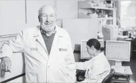  ?? STEVE FISCH STANFORD SCHOOL OF MEDICINE ?? Ronald Levy, professor of oncology at Stanford, says, in mice researcher­s “saw amazing, bodywide effects, including the eliminatio­n of tumours all over the animal.”