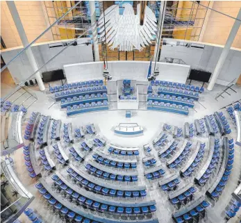  ?? FOTO: KAY NIETFELD/DPA ?? 34,7 Prozent der Sitze im Bundestag gehen nach der Wahl vom Sonntag an Frauen.