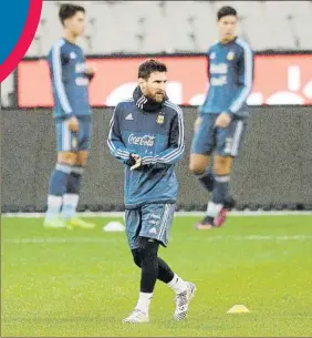  ?? FOTO: EFE ?? Leo Messi jugará en el estreno de Sampaoli y podría regresar a Barcelona