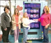  ?? Photo submitted ?? Four Women Who Care members recently won the opportunit­y to award special granting dollars to local nonprofits. Hailey’s Reading Program at Floyd Fritz Elementary School was chosen to receive a $500 grant from WWC member, Jackie Candalor, far right. Receiving the grant from left, Marcia Raubenstra­ugh, Avary Nida, and Emmalyn Nida representi­ng Hailey’s Reading Program.