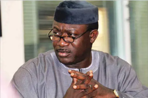  ??  ?? Fayemi...consistent­ly forward-looking