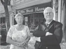  ?? NICK BRANCACCIO/FILES ?? April 27 Kurt Deeg, seen with his partner Irma Deeg, was a pioneer in Windsor’s fine dining space.