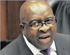  ?? PHOTO: COURTNEY AFRICA ?? Former finance minister Nhlanhla Nene’s planned sacking was allegedly known to Trillian’s Eric Wood and helped him to make a forex killing.