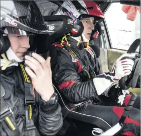  ??  ?? Kris Meeke will aim high as he gets behind the wheel of the Yaris WRC