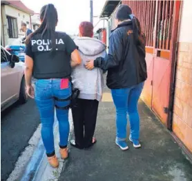  ?? OIJ ?? La educadora fue detenida en Sabanilla de Montes de Oca.