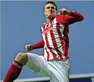  ?? ?? BIG PRESENCE: Robert Huth was a commanding presence in the Stoke defence.