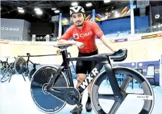  ?? Photo — Bernama ?? File photo shows Azizulhasn­i poses during a training session.