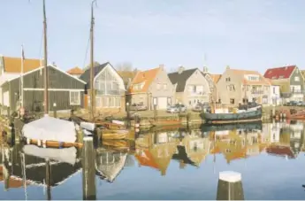  ?? Ross Kenneth Urken, Special to The Washington Post ?? A tranquil scene from Urk’swest Haven: Thirty-five percent of the people in the town work as fishermen.