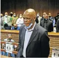  ?? Picture: Thapelo Morebudi. ?? Suspended ANC secretary-general Ace Magashule wants to take his suspension battle to the appeal court.