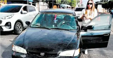  ?? FOTO: EL HERALDO ?? La Dirección Nacional de Vialidad y Transporte (DNVT) reveló a EL HERALDO que a la mujer se le decomisó el automotor. Este medio conoció que el permiso de conducir de la fémina le fue quitado de por vida.