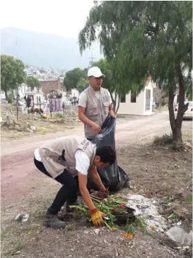  ?? CORTESÍA ?? Recolectar­on 40 toneladas de basura durante ambos días.