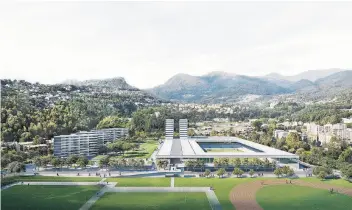  ?? RENDERING CITTÀ DI LUGANO ?? Ecco come sarà Cornaredo nel 2025