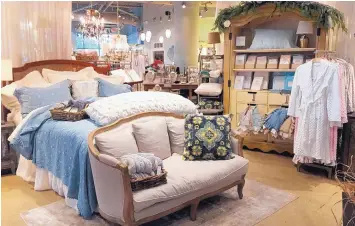  ?? COURTESY OF SOFT SURROUNDIN­GS ?? Soft Surroundin­gs offers women’s clothing, bedding, cosmetics and more.