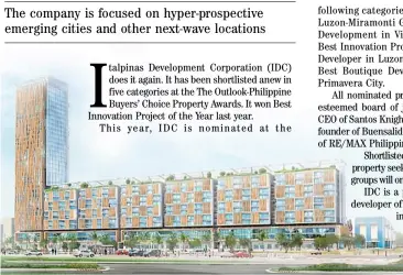  ??  ?? PRIMAVERA is the company’s flagship green project located in Cagayan de Oro City.