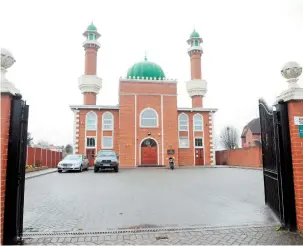  ?? ?? The Jamia Masjid and Islamic Centre in Stoke Poges Lane, Slough is one of the mosques involved on the new council.