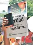  ?? FOTO: EL HERALDO ?? Resseto A lA vidA exige el Consejo NACionAl de PtoteCCión.