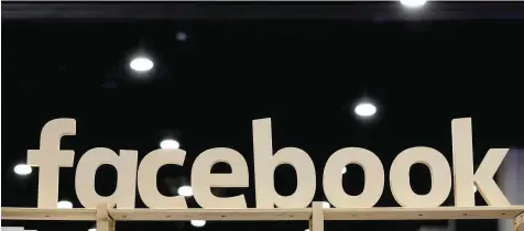  ?? — Reuters ?? A Facebook sign is displayed at the Conservati­ve Political Action Conference (CPAC) at National Harbor, Maryland, US.