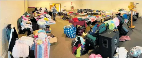  ?? ?? Winter-Wrap 2021 was a great success, with more than 60 families benefiting from free clothing and bedding.