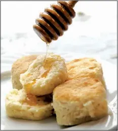  ??  ?? Jam and honey stations will be set up for the biscuit tasting at Creative Discovery Museum.