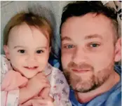  ??  ?? Cuddle: Steven Ford with daughter Chloe