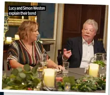  ?? ?? Lucy and Simon Weston explain their bond