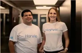  ?? CORTESÍA ?? Hey Harvie fue fundada por Gary Fonseca e Irene Rosich. Iniciaron el proyecto en marzo del 2020.