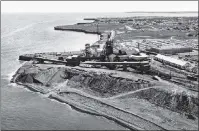  ?? SUBMITTED PHOTO ?? An aerial view of No. 26 colliery in Glace Bay from the 1980s.