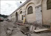  ??  ?? La cité du Parc, derrière la Prom’, où les travaux devraient être terminés en fin d’année, prendra le nom de l’ancien président de la République.(Photo F. V.)