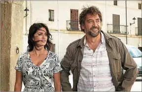  ??  ?? Penélope Cruz et Javier Bardem dans Everybody Knows d’Asghar Farhadi.