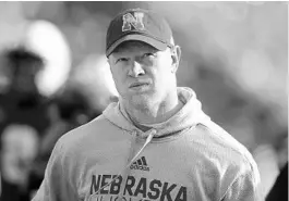  ?? NATI HARNIK/AP ?? Could athletes being able to monetize their name, image and likeness be the key to Scott Frost resurrecti­ng the struggling Nebraska program?